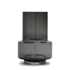 Vasi HURRICANE NO.26 H25/Ø17 Smoked Grey