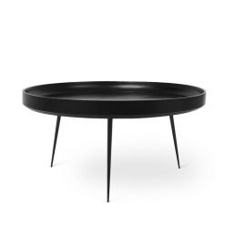Borð BOWL Ø75 H38 XL, svart