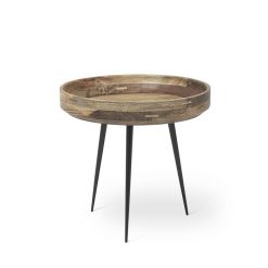 Borð BOWL Ø40 H38 S, natur