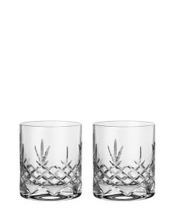 Glas LOWBALL 38cl 2/pk, glært