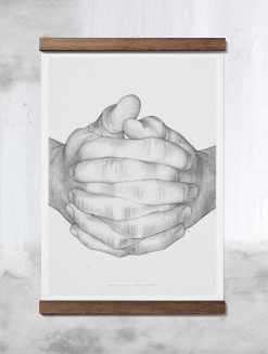 Plakat FOLDED HANDS---