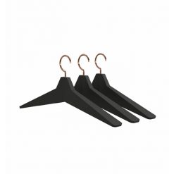 Herðatré UNU 4 3/pk, kopar