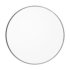 Spegill CIRCUM Ø110 clear/black