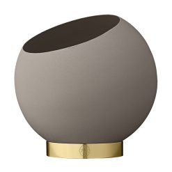 Blómapottur GLOBE Ø17 Taupe