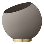 Blómapottur GLOBE Ø37 Taupe