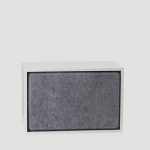 Hljóðísogsplata STACKED L Grey melange