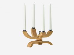Kertastjaki NORDIC LIGHT 4, natur---