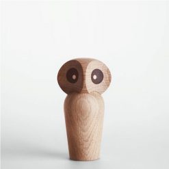 Tréstytta OWL mini/ljós eik