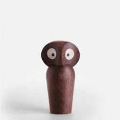 Tréstytta OWL mini/reykt eik