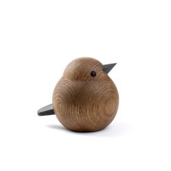 Tréstytta MAMA SPARROW M reykt eik