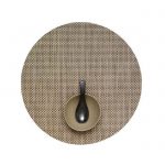 Diskamotta BASKETWEAVE ROUND, latte ø38