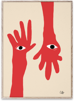 Plakat HAMSA HANDS 30x40
