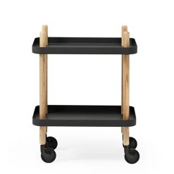 Borð BLOCK svart/askur