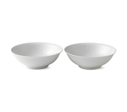 Skál 2/pk WH.FLUTED 35cl