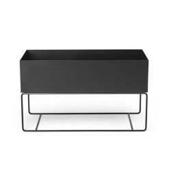 Blómastandur PLANT BOX L svartur