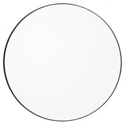 Spegill CIRCUM Ø90 clear/black