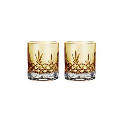Glas LOWBALL 38cl 2/pk, Citrine
