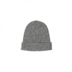 Alpaca Húfa / Rib Hat, grá