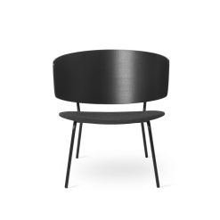 Stóll HERMAN LOUNGE svartur