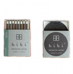 Reykelsi HIBI Citronella, 8 stk