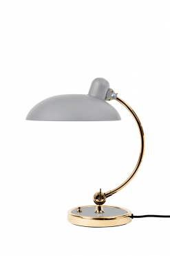 KAISER Borðlampi LUXUS, Easy Grey/brass