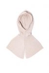 Alpaca hetta / Rib Hood, Cream Twist