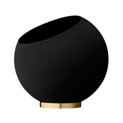 Blómapottur GLOBE Ø60 svartur