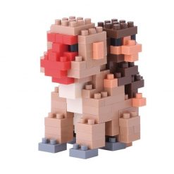 Kubbar NANOBLOCK Mother & Baby Monkey