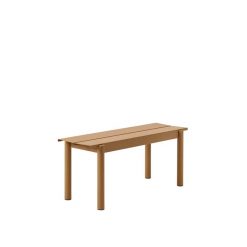 Bekkur LINEAR STEEL 110x34 Burnt Orange