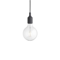 E27 Hengilampi dökkgrár/LED