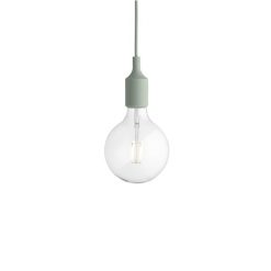 E27 Hengilampi ljósgrænn/LED