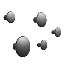 Snagi DOTS METAL 5/pk svartir