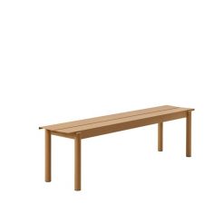Bekkur LINEAR STEEL 170x34 Burnt Orange