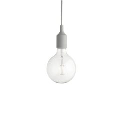 E27 Hengilampi ljósgrár/LED
