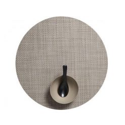 Diskamotta BASKETWEAVE ROUND, khaki ø38
