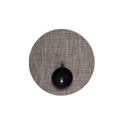 Diskamotta BASKETWEAVE ROUND, oyster ø38