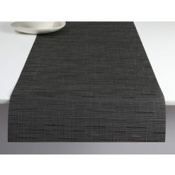 Borðrenningur BAMBOO, smoke 36x183cm