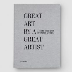 Bók f/barnateikningar Great Art, grá