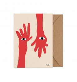 Kort/Mynd HAMSA HANDS - A5