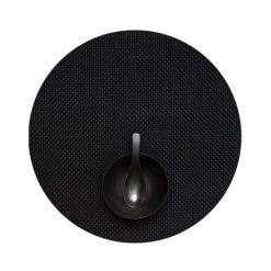 Diskamotta BASKETWEAVE ROUND, black ø38