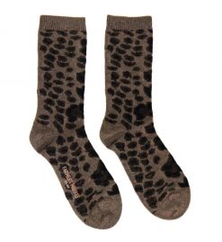BARÐASTAÐIR sokkar 40/43 brown leopard