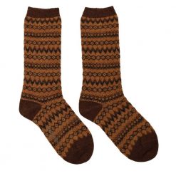 REYKJAHLÍÐ sokkar 40/43 khaki brown