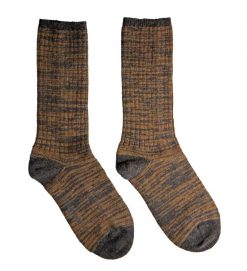 TÚNFÓTUR sokkar 40/43 brown tweed