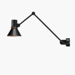 80 W3 Vegglampi Matte Black