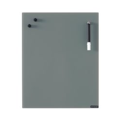 Minnistafla CHATBOARD 50x80, dökk grá
