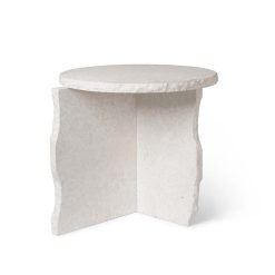 Borð MINERAL SCULPURAL Bianco Curia