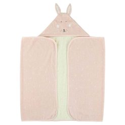 Handklæði m/hettu MRS.RABBIT 70x130