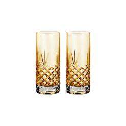 Glas HIGHBALL 37cl 2/pk, Citrine