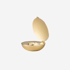 Kertastjaki SHELL brass