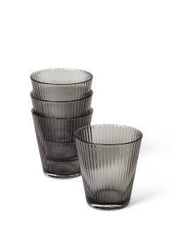 Vatnsglas 4/pk GC NOUVEAU 26cl, smoke